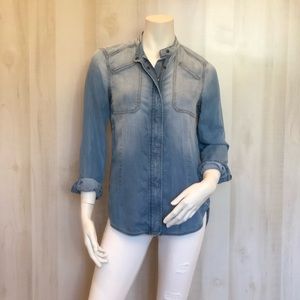 7 For All Mankind Denim Shirt |  Small